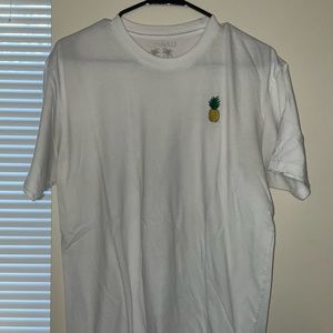 White Riot Society Pineapple embroidered tshirt